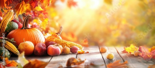 Thanksgiving Day background...