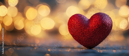 Valentine s heart against a...