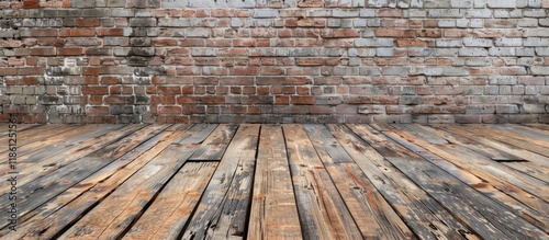 Weathered Wooden Boards and...