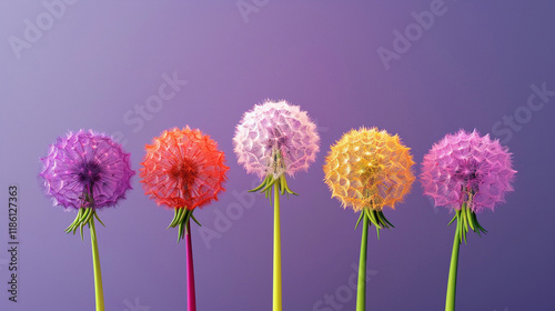 pink and yellow flowers