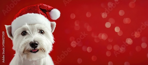 A white dog a West Highland...