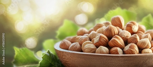 Close up of shelled Turkish...