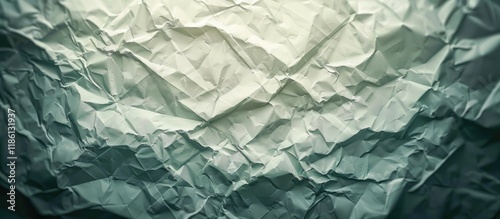 Crumpled paper background w...