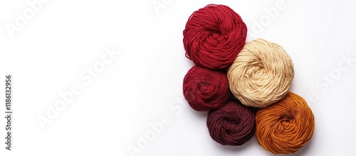 Merino wool knitting yarn o...