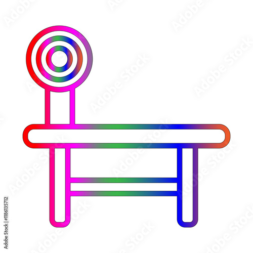 Bench Press line gradient