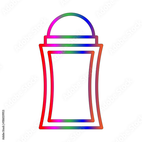 Deodorant line gradient