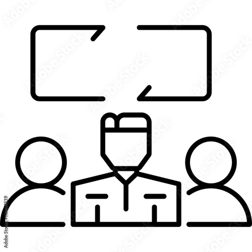 Employee Turnover Icon
