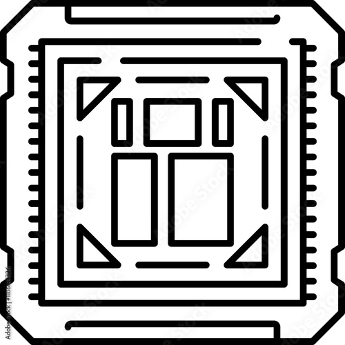 ASIC Design Flow Icon