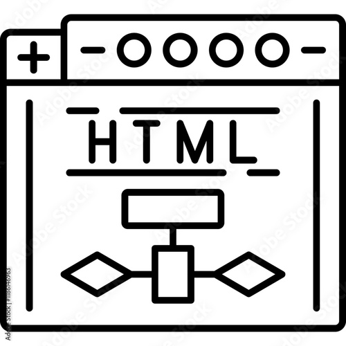 HTML Structure Icon