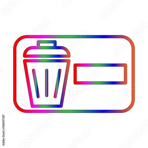 Delete  line gradient