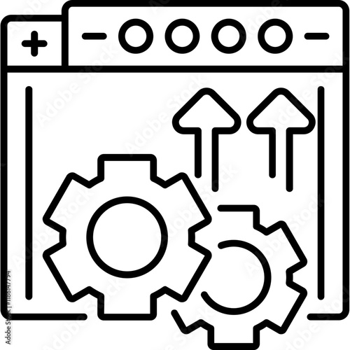 Progressive Enhancement Icon