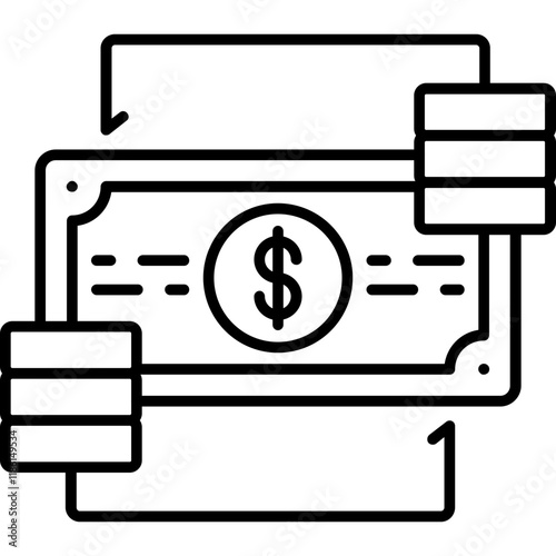 Cash Flow Cycle Icon