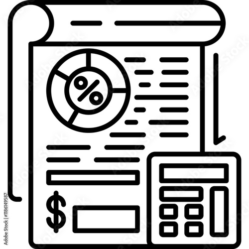 Transaction Costs Icon