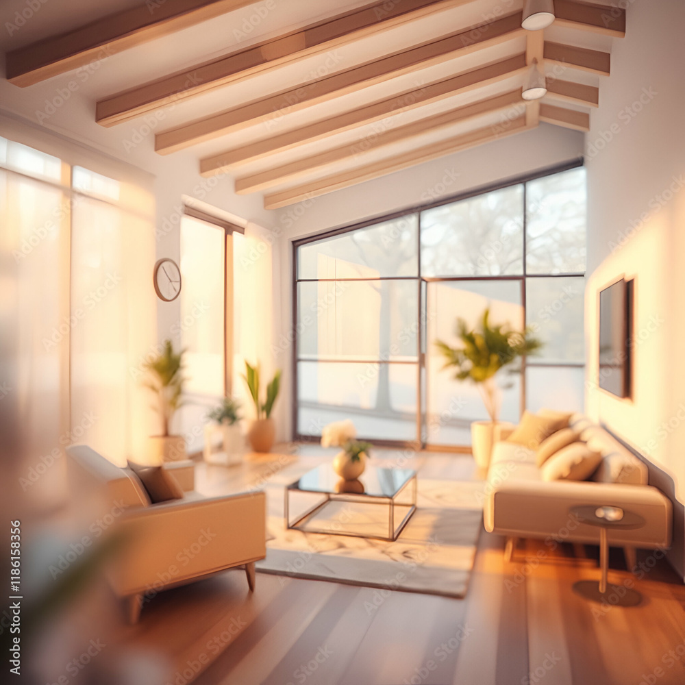 Fototapeta premium modern living room