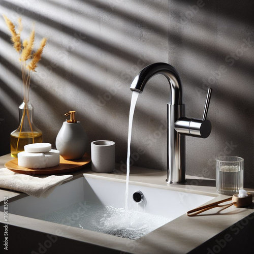 modern kitchen sink photo