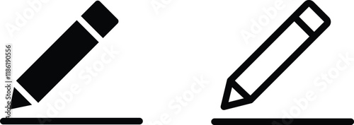 Edit Icon with Pen Illustrates Easy Content Modification. Edit Icon.