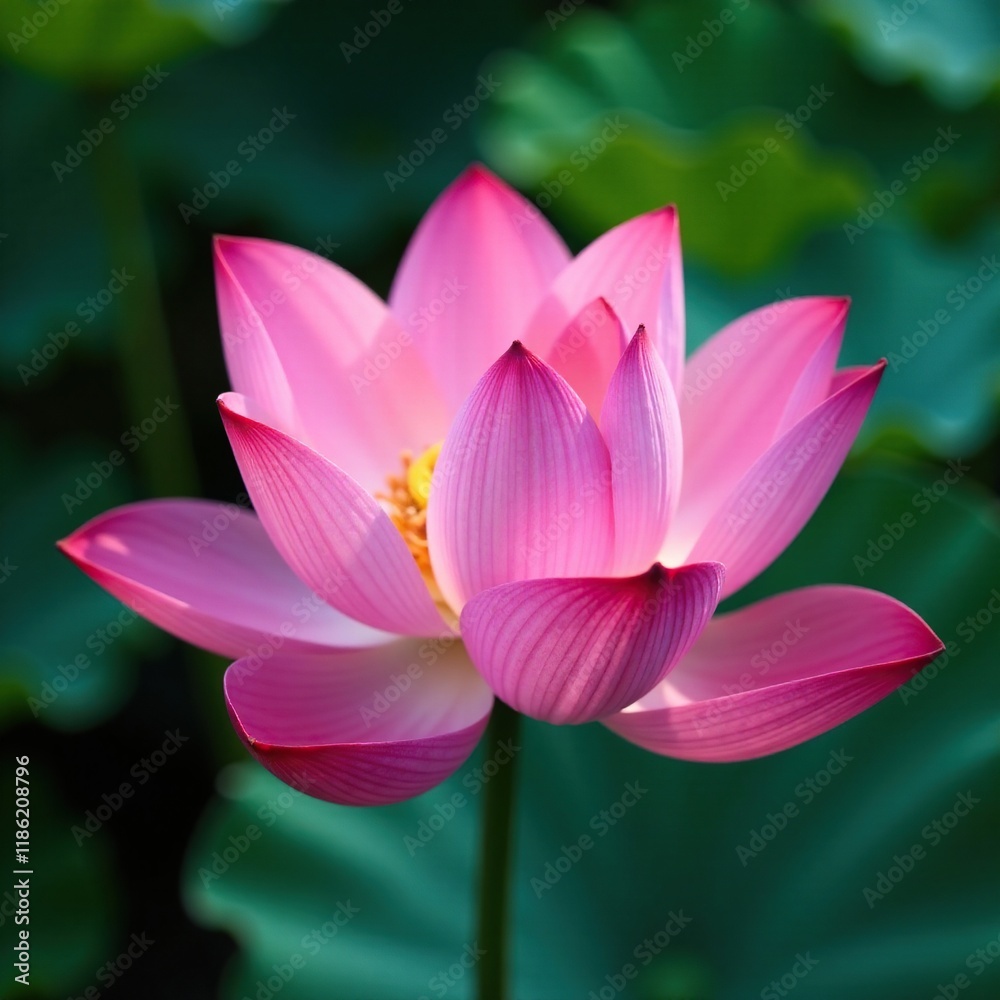 Unfolding lotus petals with a subtle color change, revealing, floral, slowly Unfolding lotus petals with a subtle color change, revealing, floral, slowly