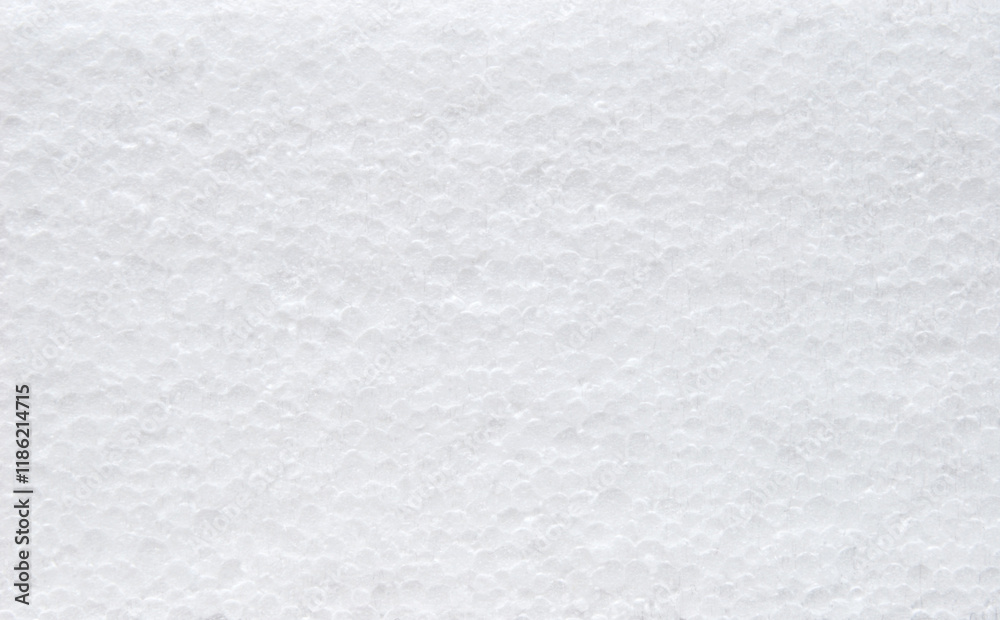Obraz premium White expanding foam texture surface as background