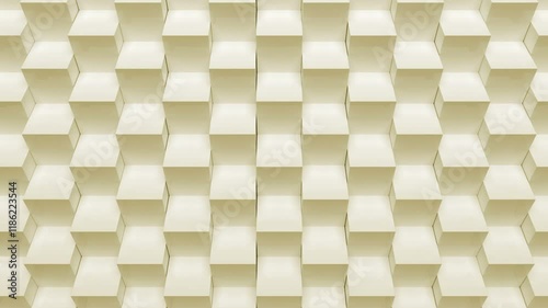 Wall Panel Background - Digital Pattern Animation Loop