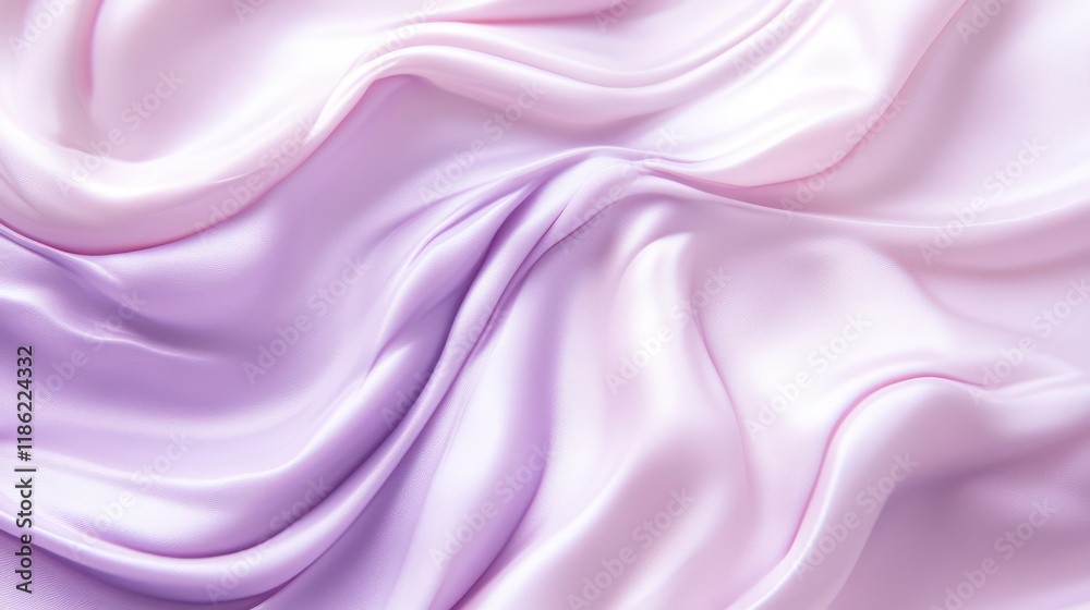 Obraz premium Soft Lavender and Light Pink Gradient. Minimal silk background