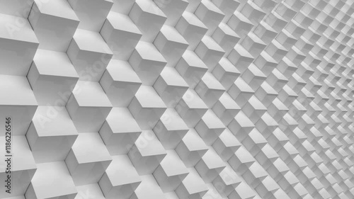 Wall Panel Background - Digital Pattern Animation Loop