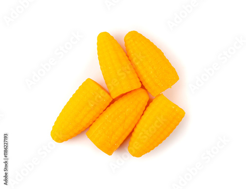 Corn ear chews, jelly milk chewable candies with corn flavor, Vietnamese chewable candies photo