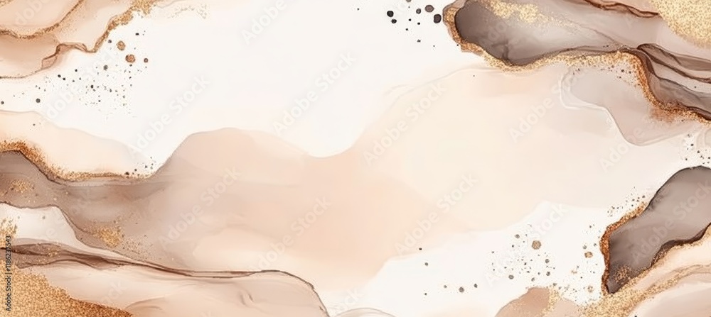 Elegant Bokeh Pastel Fluid Design On Banner Background With Delicate Shimmer And Luxury Gold Accents Elegant Bokeh Pastel Fluid Design On Banner Background With Delicate Shimmer And Luxury Gold Accents