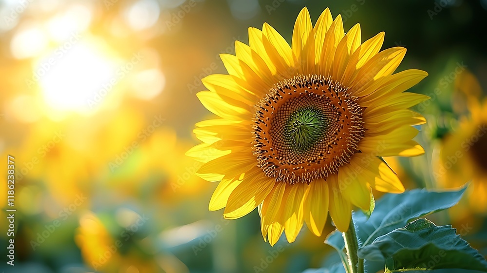 Fototapeta premium sunflower in the field