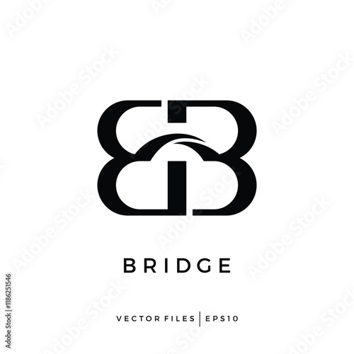 initials BB with a bridge in the middle
