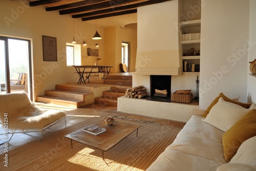 modern interior design cozy living room minimalist furniture