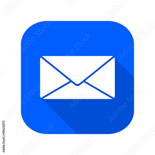 email icon or email symbol isolated on transparent background