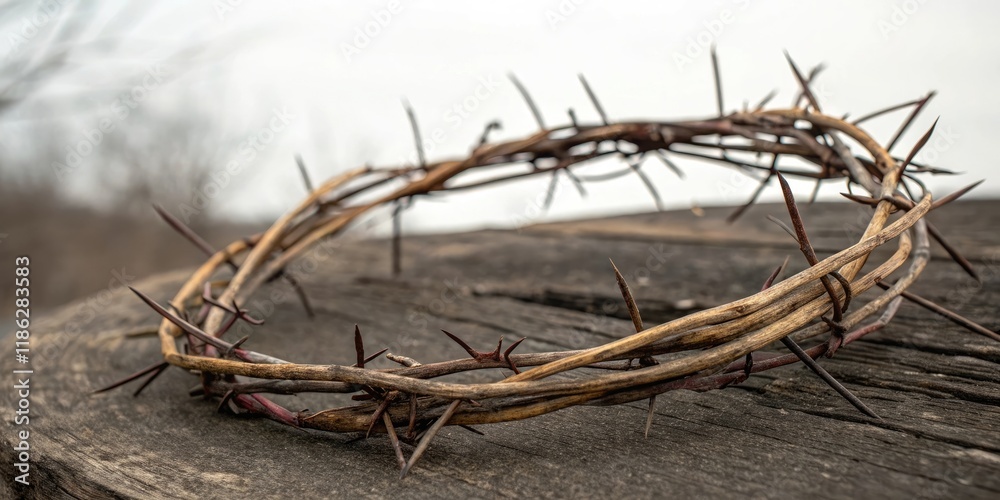 A crown of thorns or vines encircles its brow a symbol of its dark power and malevolent intent, twisted horns, eerie atmosphere, ancient trees, thorny crown, night time A crown of thorns or vines encircles its brow a symbol of its dark power and malevolent intent, twisted horns, eerie atmosphere, ancient trees, thorny crown, night time
