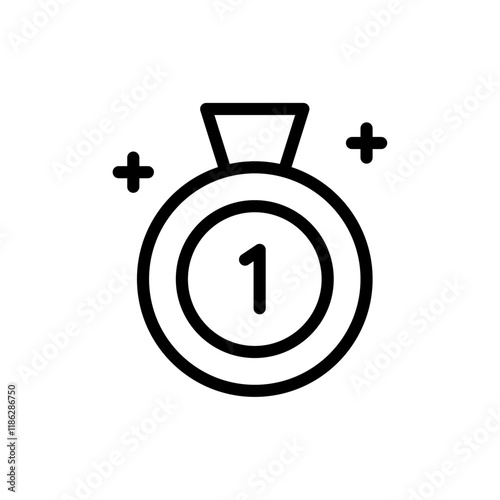 Free Download 1st prize icon Thin vector set - GFXLoad