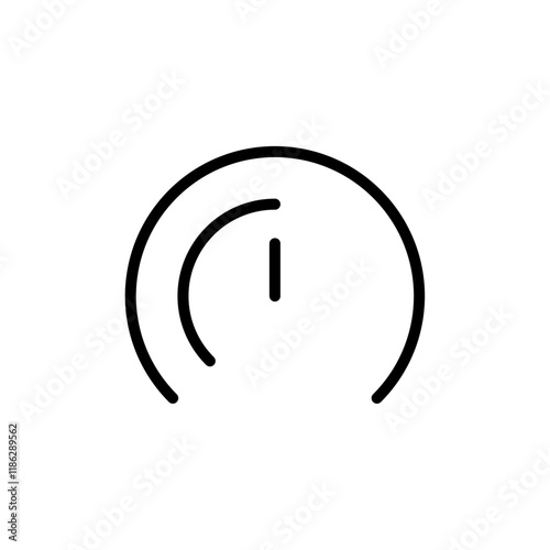 Dashboard icon Thin vector set