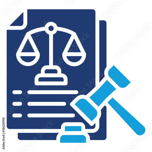Legal Icon Element For Design