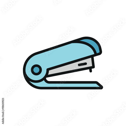 Stapler icon with a clean and professional design, perfect for enhancing office, productivity, or business-themed projects