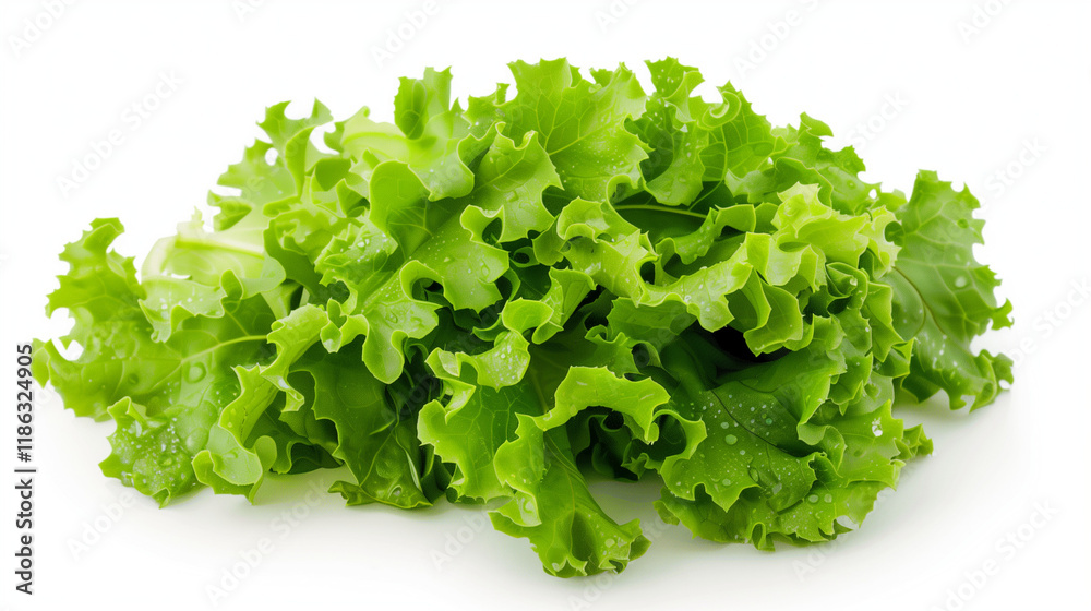 Salad isolated on white background Salad isolated on white background
