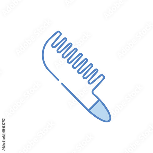 Hairbrush vector icon
