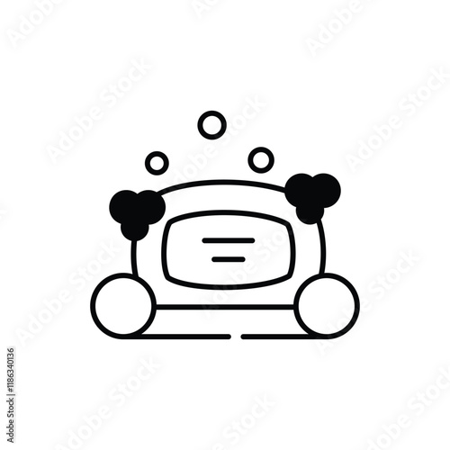 Soap Dish vector icon