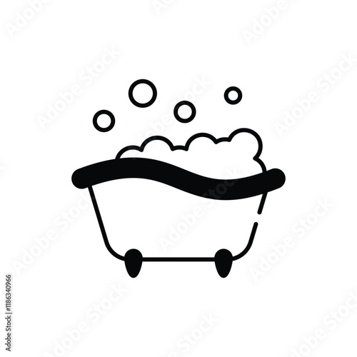 Bubble Bath vector icon