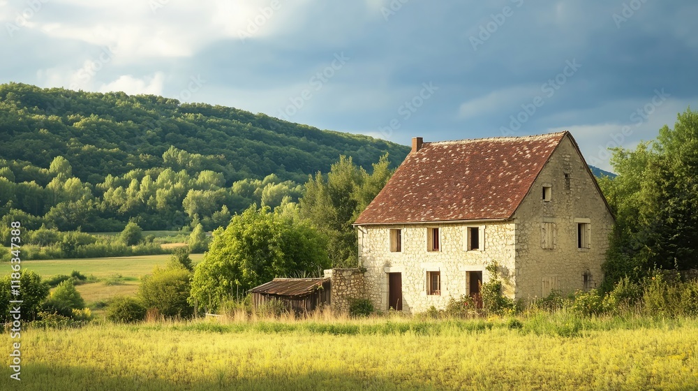 Serene Countryside Home Amidst Nature's Beauty Serene Countryside Home Amidst Nature's Beauty