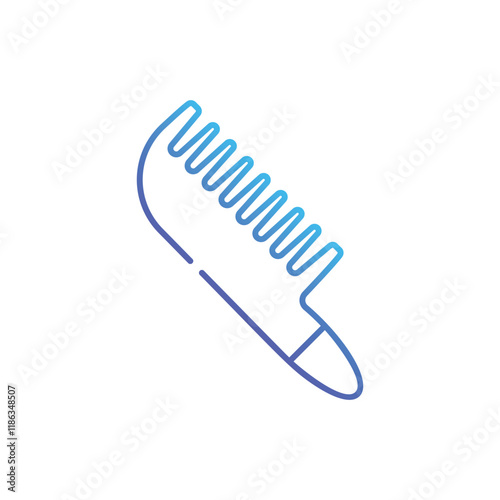 Hairbrush vector icon