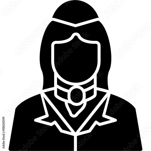 Flight Attendant Icon