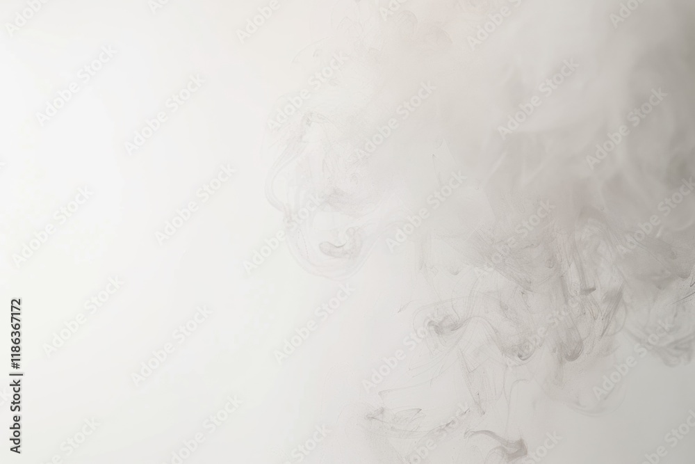 Fototapeta premium Abstract soft gradient white background wallpaper with copy space