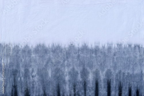 Billede på lærred tie dye pattern hand dyed on cotton fabric abstract background.