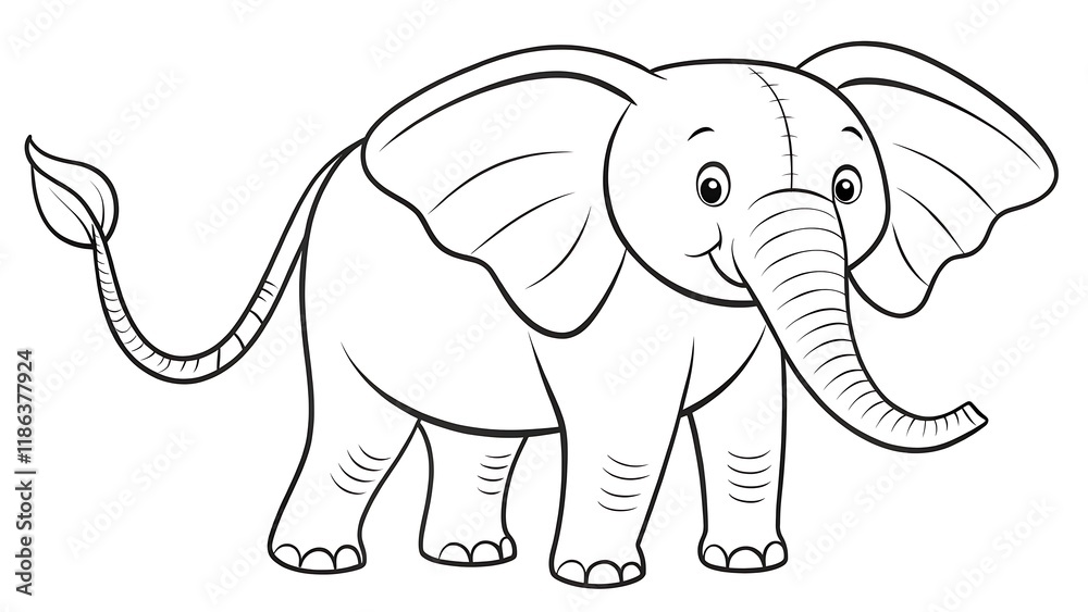 Elephant playful expression Elephant playful expression