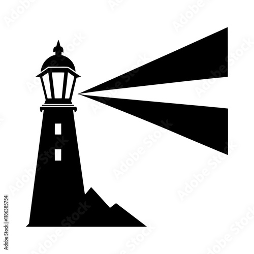 Guiding Light vector silhouette