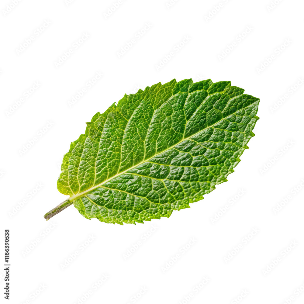 Fresh Mint Leaf Close-up Fresh Mint Leaf Close-up