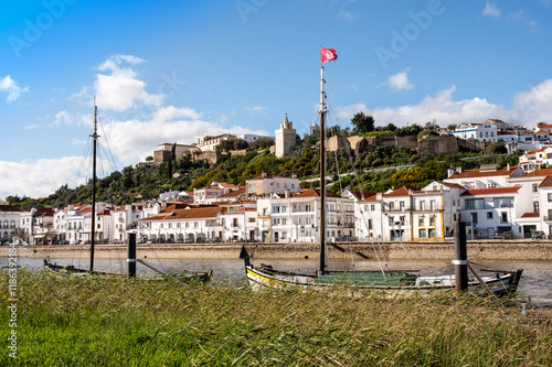 Beautiful City View of  Alcacer do Sal,  Portugal photo