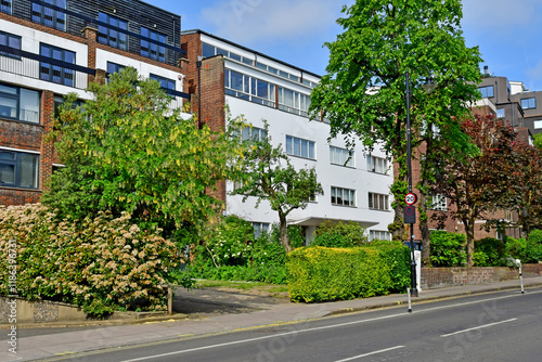 London; England - may 28 2023 : Hampstead district photo